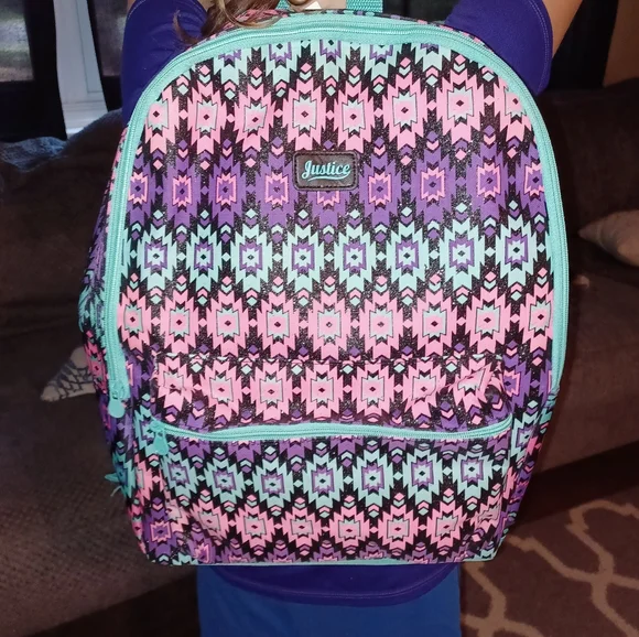 🌟5$20 NWT Justice bookbag - Picture 4 of 9
